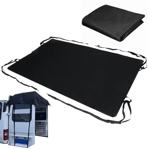 WJnflQN Heckmarkise - wasserdichte Markise Für Campingbus | Wasserdichter Heck Schutz Für Camping Picknick Wanderung Outdoor
