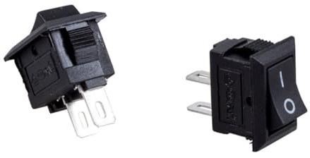 SUPVOX Interruttore Mini Levetta Spst Off Pin per Elettrodomestici Casa e Ufficio da Resistente e Durevole