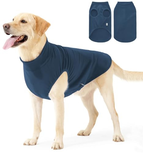 Duuclume Warmer Hunde-Fleecepullover – weicher, leichter Pullover, Haustier-Sweatshirt, Schlafanzug für kaltes Wetter, für kleine, mittelgroße und große Hunde (Grün, Größe 2XL)
