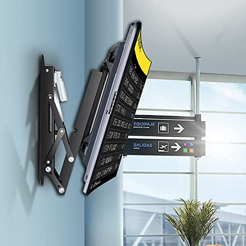Motorised TV Bracket - Tv Wall Mount, Electric TVCeiling Mount With Remote Control And Switch Control, Motorised TV Lift Fits 32-70 Inch TVs, Ceiling And Wall-mounted In