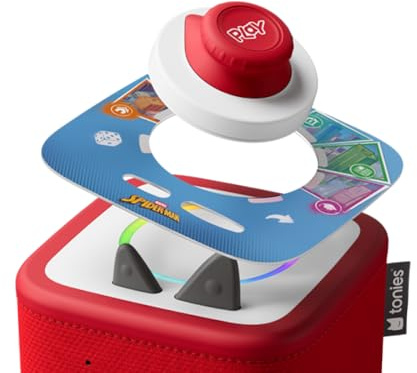 tonies Tonieplay für Toniebox, Marvel Spider-Man – Helden der Nachbarschaft (Tonieplay Game M), Interaktives Brettspiel für Kinder ab 7 Jahren, Spielzeit ca. 55 Minuten