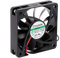 SUNON Lüfter 60x60x15mm HA60151V4-A99 DC 12V 2200 U/min 15dBA Vapolager 2 Litzen ( ohne Stecker ), Schwarz