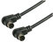 8 pin MINI DIN P - p-1m connettore tipo A MINI-DIN spina, 8 vie connettore di tipo B MINI-DIN Plug, 8 vie lunghezza del cavo 1 m No. of Poles 8-PIN MiniDIN plug to plug in sostituzione del cavo adatto per la maggior parte dei lettori CD doppio per DJ conduttori in rame puro lunghezza 1 m