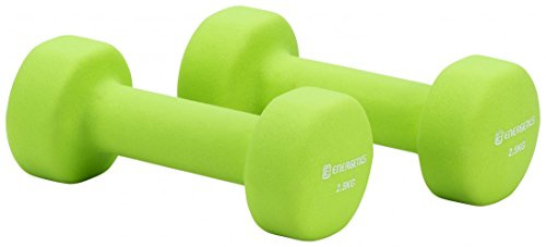 Energetics Hanteln Neopren, Hellgrün, One Size, 106225