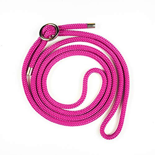 Jalouza Extrakordel für Handykette, Lanyard, Schlüsselband - Kette, PPM-Kordel - Made in Berlin, Maße 165cm x 0,6cm (Kordel in Fuchsia)