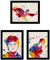 Nacnic Pack-Pfosten zum Rahmen Harry Potter. Poster Aquarellstil. Lamina mit Bildern des Films Harry Potter. Papier 250 GR Xerox. A4 Größe