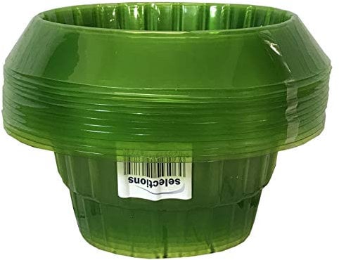 Plastic Slug & Snail Plant Protection Collars (Pack of 12) for Plants and Flowers