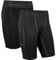 DANISH ENDURANCE Herren-Kompressionshose, Trainingshose, Tights mit Tasche, 2er Pack (Mehrfarbig (1x Schwarz, 1x Schwarz/Grau), L)