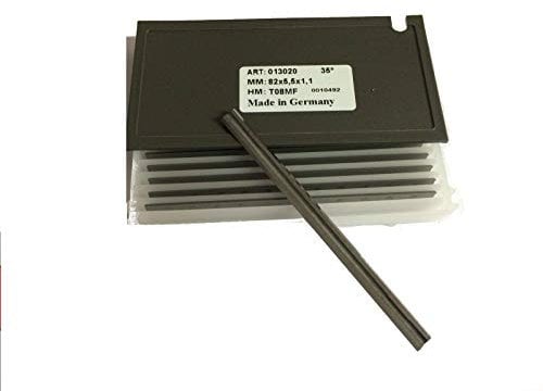 for DEWALT DCP580N Planer Blades 82mm TCT Reversible Planer Knives Pack of 10