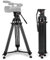 YoTilon Heavy Duty Tripod,70.8 Inch Professional Video Tripod with Fluid Head and Max Loading 17.6 LB, Universal QR Plate, for HDSLR and Interchangeable Lens Cameras, Camcorder.