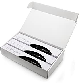 Corioliss Brush Titanium | Cepillo de Pelo para Mujer | Cepillo de Titanio y Cerdas Termocrómicas | Perfecto para Cabello Medio (KIT3-43/33/25 mm)