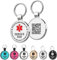 MYLUCKYTAG QR Code Service Dog Tag – Pet Online Profile – Scannen Sie QR Receive Instant Pet Location Alert E-Mail