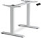 ESMART Germany ETX-121G Grau - Ergonomisches Steh-Sitz-Schreibtisch-Gestell Stufenlos elektrisch höhenverstellbar 71-121 cm 3X Memory Aktivitätserinnerung Soft-Start/Stopp