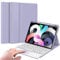 FINTIE Tastatur Hülle für iPad Air 11 Zoll M3 (2025)/M2 (2024), iPad Air 5. Generation 2022/4. Gen 2020 10.9 Zoll mit Stifthalter, magnetisch Abnehmbarer Deutscher Tastatur mit Touchpad, Violett