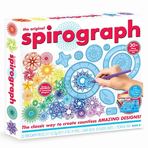 Spirograph Original, mehrfarbig, Einheitsgröße (SP202) für 1 Spieler