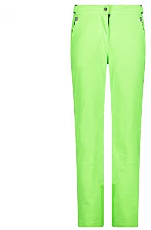 CMP Mela 3W18596N Skihose für Damen, Stretch, Neonfarben, Größe 48