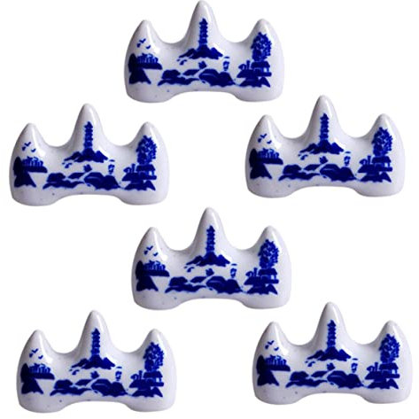 EXCEART 6pièces Porte-pinceau Céramique Pour Calligraphie Repose-stylo Et Support à Stylos Pour Ranger Et Organiser