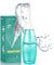 Po doccia 450 ml, doccia con pulsante, doccia pop con doppio ugello, bidet portatile con custodia, doccia intima Peri Bottle