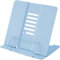 Buchständer Buchstützen Metall,Leseständer Metall,Kinder Buchstützen,Buch Halter,Bücherständer,Book Stand Kochbuchhalter für Lesen Küche und Büro mit Verstellbarer Neigung(Blau)