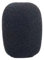 Schaumstoffabdeckung Windschutzscheiben-Ersatz für Countryman E6, B6, H6, B2, H2 und andere Headset-Ansteckmikrofone (schwarz)