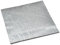 Ignifuge 123 – Tapis en fibres de céramique aluminium 300 x 300 x 5 mm, silicate d'aluminium, résistant à la chaleur jusqu'à 1260 °C, densité du matériau 200 kg/m³, isolation pour cheminées et poêles
