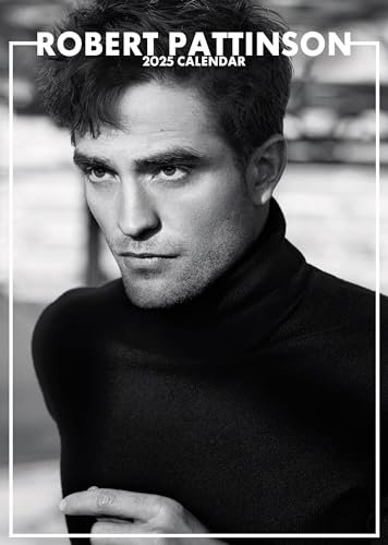 Robert Pattinson (Batman) Kalender 2025, Spiralbindung, A3