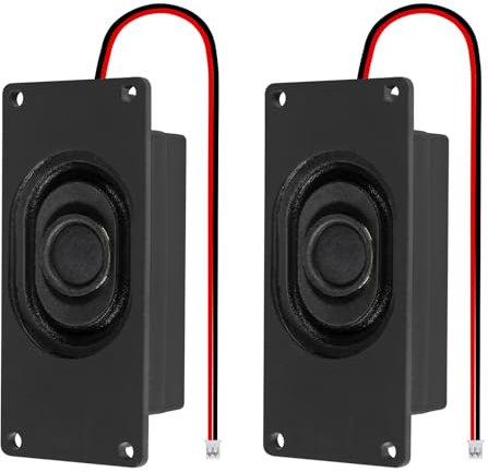 2 altavoces de audio de 5 W, 8 ohmios, 8 ohm, 5 W, altavoz de interfaz JST-PH2.0 para pequeños proyectos electrónicos, máquinas publicitarias, monitores de TV LCD