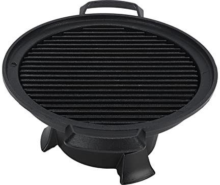 Griglia portatile da tavolo, griglia portatile a gas Hibachi in alluminio pressofuso con teglia antiaderente per cucina da campeggio per picnic all'aperto