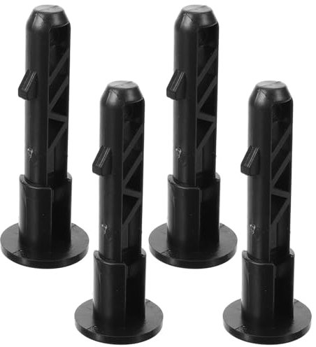 Artibetter 4pcs Trash Can Lid Locking Pins Plastic Wheelie Bin Lid Hinge Pins Replacement Trash Can Lid Link Bolts Dustbin Lid Latches Accessories for 120L Wheelie Trash Bins