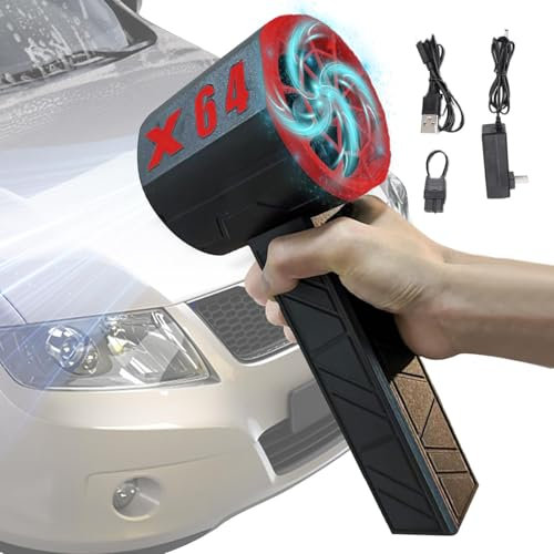 Ventilatore ad aria, ventola per il trattamento 'auto – Potente nebulizzatore elettrico ad aria, nebulizzatore senza fili, pratico ventilatore elettrico senza fili per il