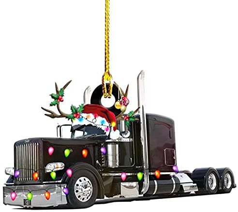 NZDFH Weihnachtsbaumschmuck Weihnachtsdeko Weihnachtskugeln Anhänger 2D-Acryl-Weihnachtsanhänger für Weihnachtsbaum, Feiertage, Party, Auto, Weihnachtsdekoration