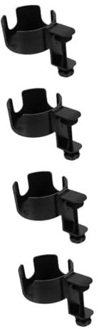 Amosfun 4 Piezas De Escritorio Portavasos De Agua Mesa De Oficina Portavasos De Baño De Escritorio De Mesa Clip En Lateral Clip