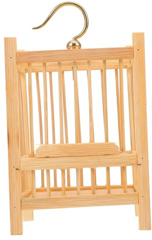 Générique Cage sauterelle cage de cricket à lapin d'intérieur jaula jouets balle pour élevage de criquets pour petits insectes récipient panier de rangement de cricket bambou