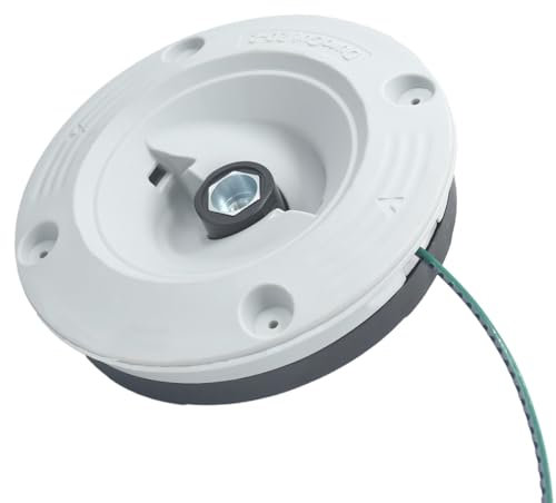 FUMHEUF Cabezal de desbrozadora universal Bobina Alambre Duro 20-2 Compatible con STIHL FS 55 FS 56 FS 70 FS 89 FS 91 FS 94 FS 111 FS 131 FS 240 C - E FSA 90 FSA 130 FSA 135