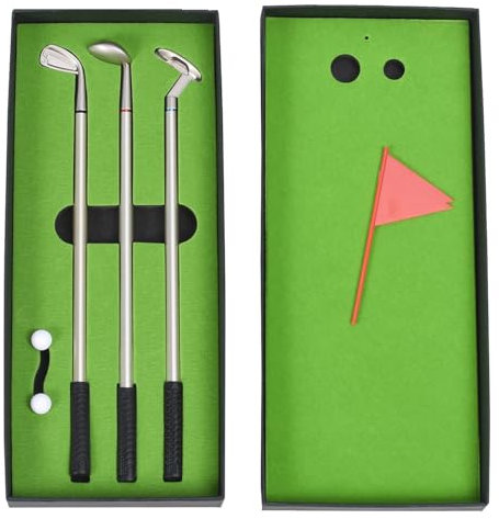 Golf Pens, Golf Pen | Cool Portable Desk Gadgets | Small Desks for Work Travel Home Tablet Christmas Birthday Party Christmas My Husband Dad Father