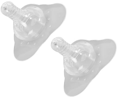Protezione per Capezzoli Allattamento 2 Pezzi in Silicone per Mamme | Copri Capezzoli per Allattamento, Supporto per Capezzoli Introflessi, Formato Portatile, per Uso Quotidiano
