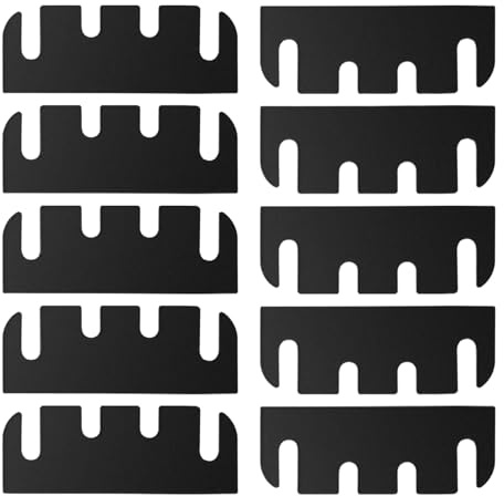 Demsyeq Door Hinge Spacers | Door Hinge Spacers Kit,Easy Installation Gaskets for Home Furniture Living Room Bedroom Bathroom Office Garage Storage Units