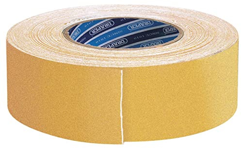 Draper 66233 18 m x 50 mm Yellow Safety Grip Tape