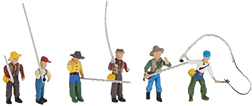 HO Fly Fishermen Woodland Scenics