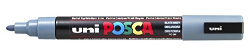 Uni-Ball Posca Medium Bullet Tip Marker - Slate Grey