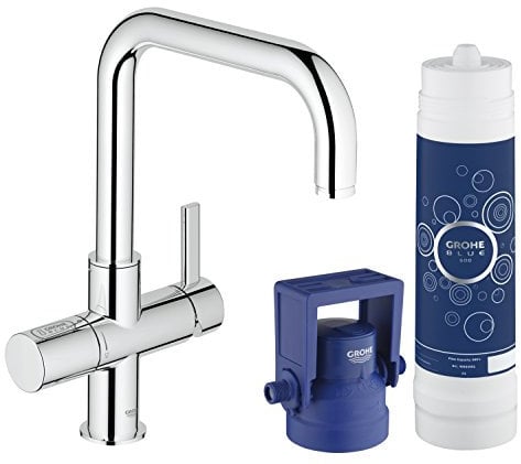 Grohe 31299001 Blue Pure Rubinetto per Lavello, Cromo
