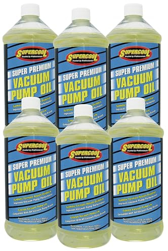 TSI Supercool V32-6CP 68 Viscosity Synthetic Vacuum Pump Oil 32oz 6-Pack