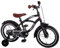 Black Cruiser 14 Zoll Fahrrad Qualitäts Kinderfahrrad mit Stützräder Bike schwarz matt 41401