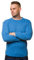 Bay eCom UK New Men’s Chunky Cable Knit Pullover Thick Jumper Warm Winter Sweater S to 5XL Blue
