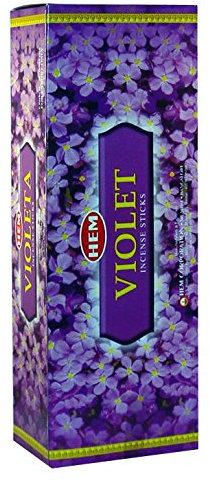 Violet Dobladillo 120 Varillas de Incienso