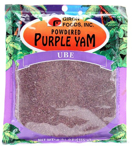 Giron Powdered Purple Yam - Ube, 115g (4 oz), 3 Pack