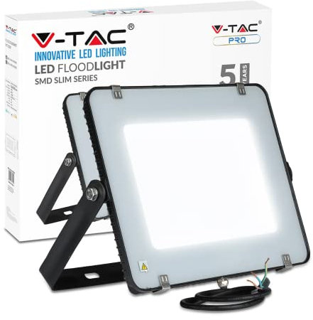 200W LED Floodlight Smd Samsung Chip Black Body 4000K