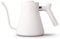 Fellow Stagg Stovetop Pour-Over Coffee and Tea Kettle - Gooseneck Teapot with Precision Pour Spout, Built-in Thermometer, Matte White, 1 Litre