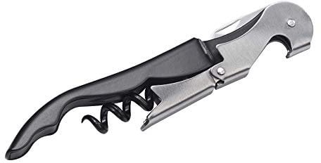 Metall Kellnermesser mit Gravur /mit Flaschenöffner,Folienschneider,Korkenzieher