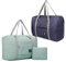 Fatiya (Paquete de 2) Bolsa de Viaje M Plegable, Bolsa de Equipaje de Transporte Impermeable, Bolsa de Equipaje de Viaje Liviana para Deportes, Gimnasio, Vacaciones (Light Blue,Dark Blue)